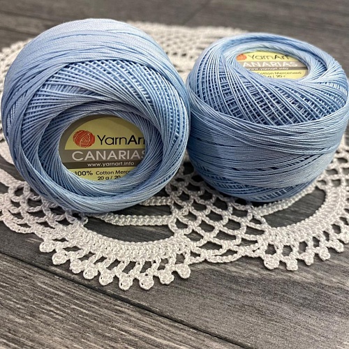 Пряжа Canarias 4917 голубой