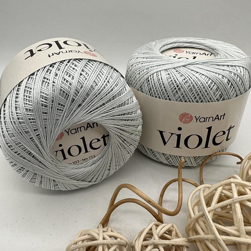 Пряжа YarnArt Violet 54462 св серый