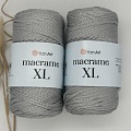 Пряжа Macrame XL 149 светло-серый