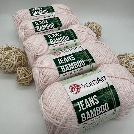 Пряжа YarnArt Jeans bamboo
