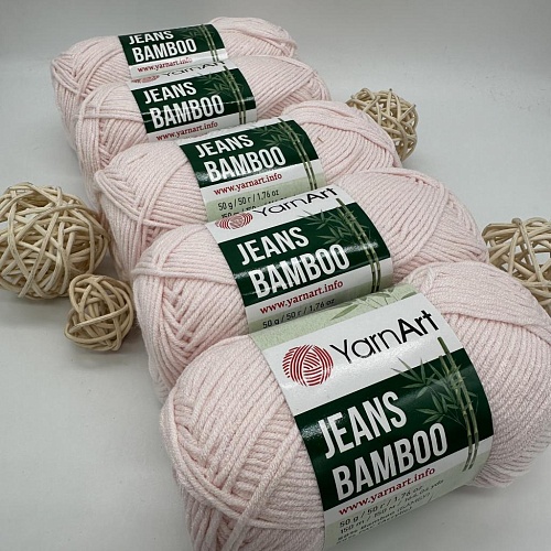 Пряжа YarnArt Jeans bamboo