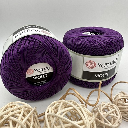 Пряжа Violet 5550 т.фиолет