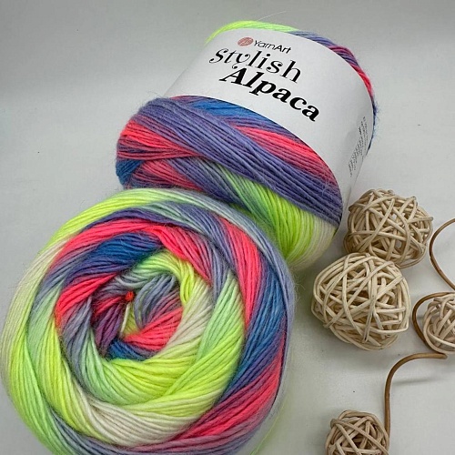 Пряжа Stylish Alpaca 7716