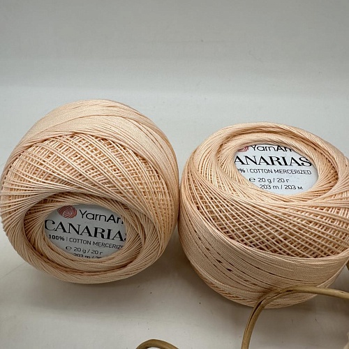 Пряжа Canarias 5303 светлый персик