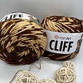 Пряжа Cliff 8313 беж - коричневый