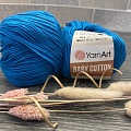 Пряжа YA Baby Cotton 458 тем бирюза