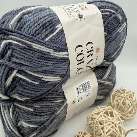 Пряжа Crazy Color 652