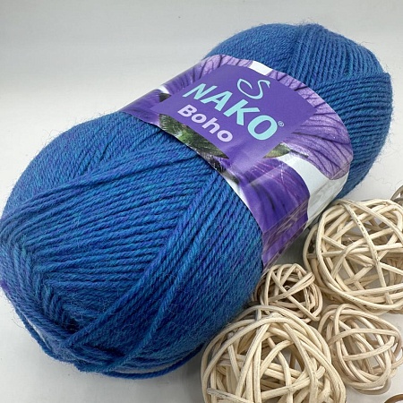 Пряжа Nako Boho 20999 фиалка