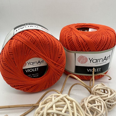 Пряжа YarnArt Violet 5535 тем. оранж