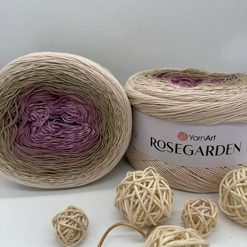 Пряжа Yarn art Rosegarden 327
