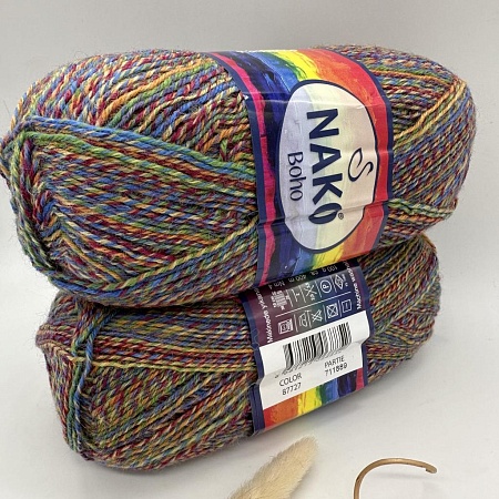 Пряжа Nako Boho 87727