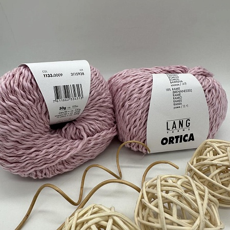 Пряжа Lang Ortica 1133.0009 пыльнорозовый