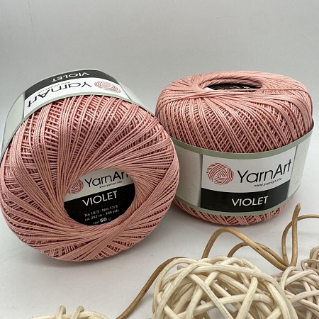 Пряжа YarnArt Violet 4105 сухая роза