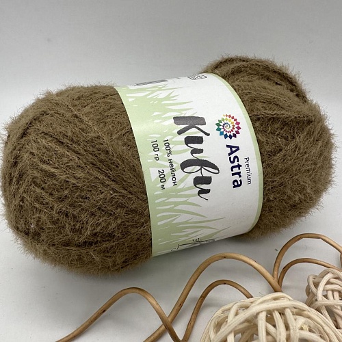 Пряжа Киви (Kiwi) 07 светло-коричневый