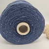 Пряжа в бобинах TweedWool синий