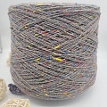 Пряжа в бобинах TweedWool серый