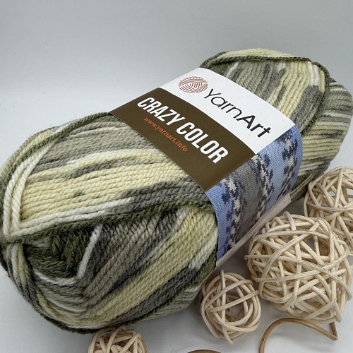 Пряжа Crazy Color 15999