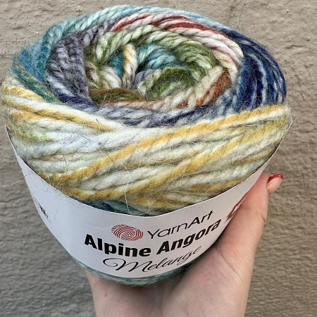 Пряжа Alpine Angora Melange 6404