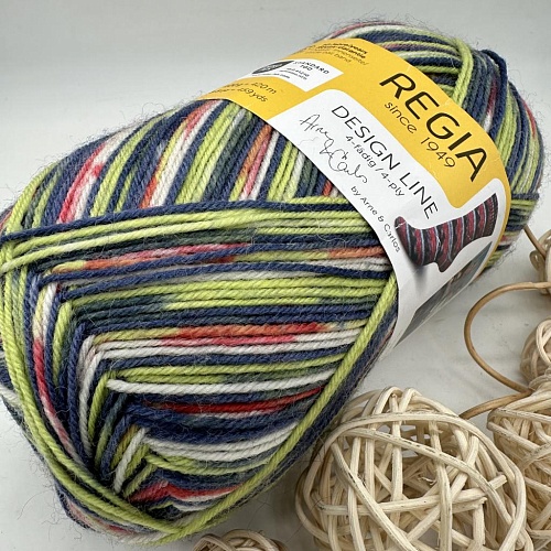 Пряжа Regia Design Line 4-fadig 03858 мирон