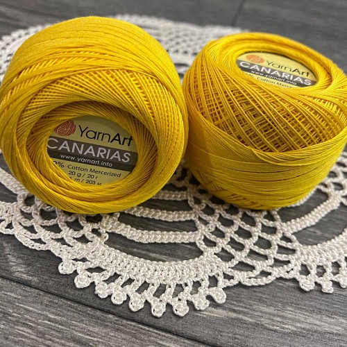 Пряжа Canarias 6347 желтый