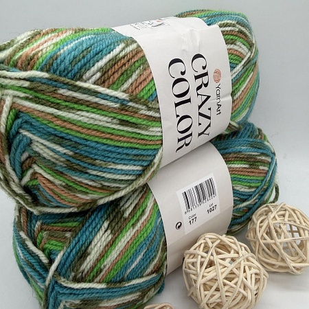 Пряжа Crazy Color 177