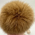 Аксессуары для одежды и обуви помпон натуральный рыжий
