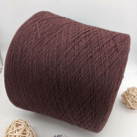 Пряжа в бобинах Supersoft цвет &quot;тёмный шоколад&quot;