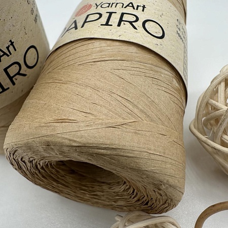 Пряжа Пряжа для вязания рафия Papiro 1302