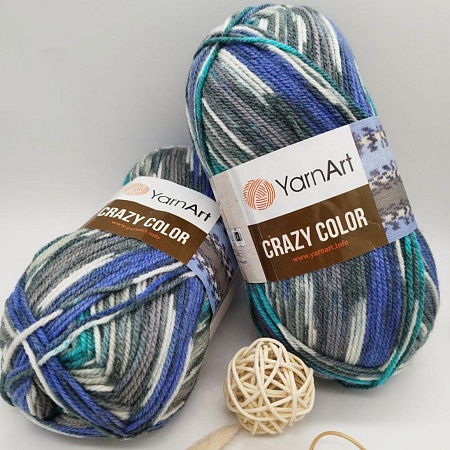 Пряжа Crazy color 181