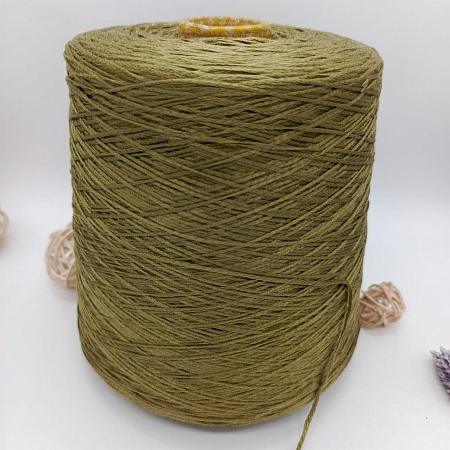 Пряжа в бобинах Seta SCHAPE 3352 TIMO (цвет &quot;свежая зелень&quot;)