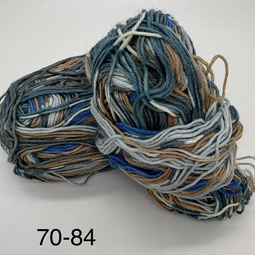 Пряжа в бобинах Arcobaleno (аркобалено) Цвет № 70-84