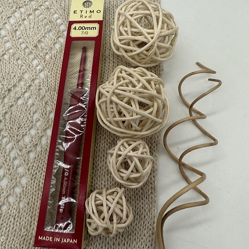 Крючки для вязания Крючок с ручкой ETIMO Red 4,0мм