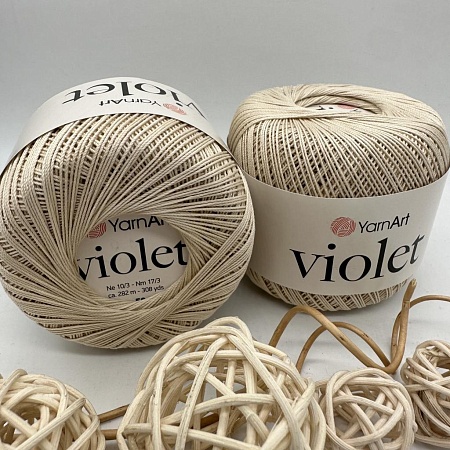Пряжа YarnArt Violet 4660 св беж