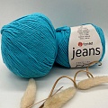 Пряжа YarnArt Jeans 33 бирюзовый