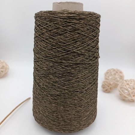 Пряжа в бобинах Seta SCHAPE (цвет &quot;густой папоротник&quot; хаки) )