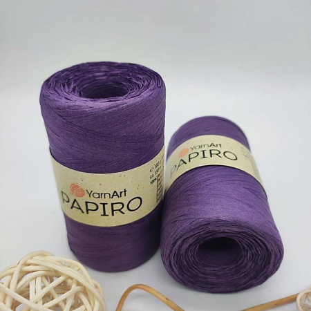 Пряжа для вязания рафия Papiro 1324
