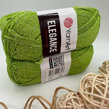 Пряжа Elegance 114 салат