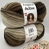 Пряжа Angora Active 849 серо - коричневый