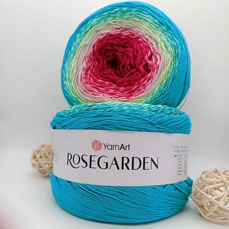 Пряжа Yarn art Rosegarden 336
