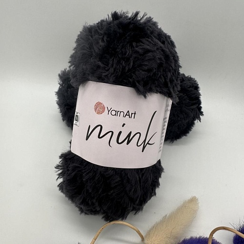 Пряжа Mink 336 тем серый