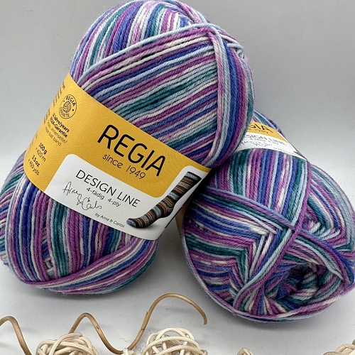 Пряжа Regia Design Line 4-fadig 03653 звездное небо