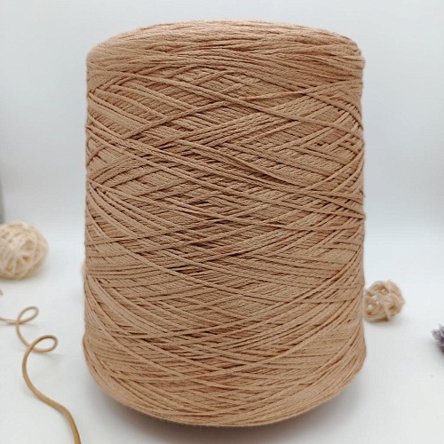 Пряжа в бобинах Seta SCHAPE цвет 3493 BELLINI (цвет &amp;quot;нежное золото&amp;quot; беж)