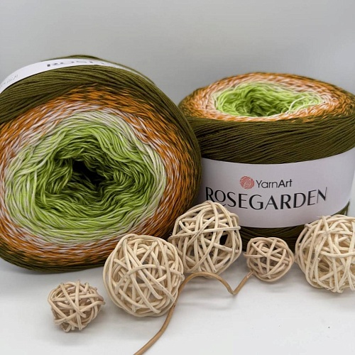 Пряжа Yarn art Rosegarden 340