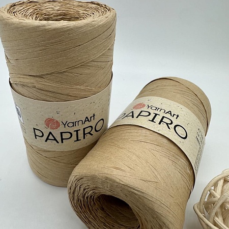 Пряжа Пряжа для вязания рафия Papiro 1302