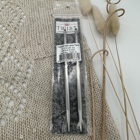 Спицы для вязания Спицы съёмные 13 см 5.5 мм, металл