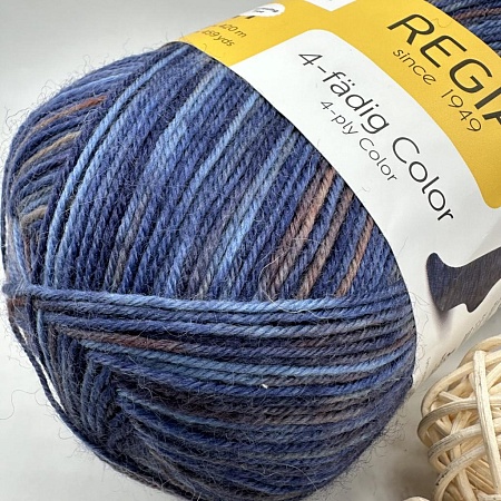 Пряжа Regia 4 - fadig Color 03058