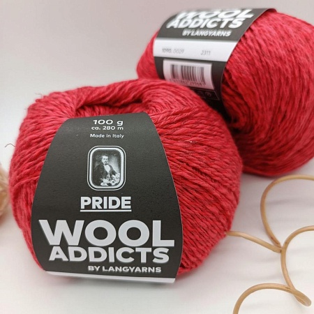 Пряжа PRIDE Wool Addicts 1090.0029 красный