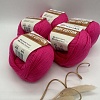 Пряжа YA Baby Cotton 422 розовая фуксия