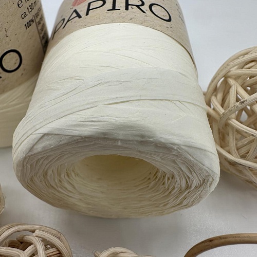 Пряжа Пряжа для вязания рафия Papiro 1307