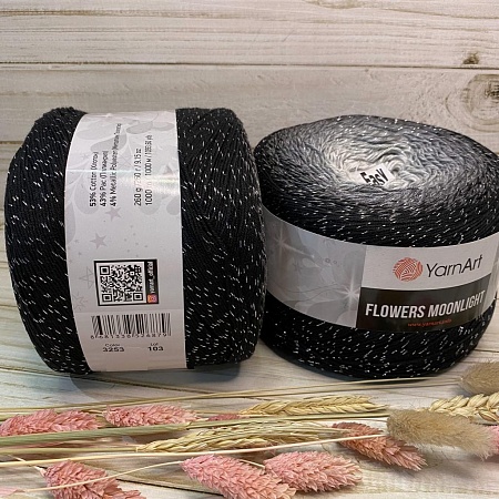 Пряжа FLOWERS MOONLIGHT 3253